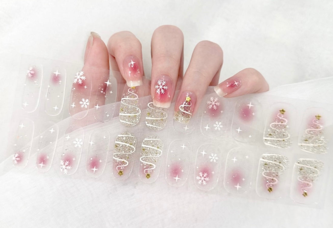 2134 overlay me trees and flakes no lamp gel 2.0 w/22 strips