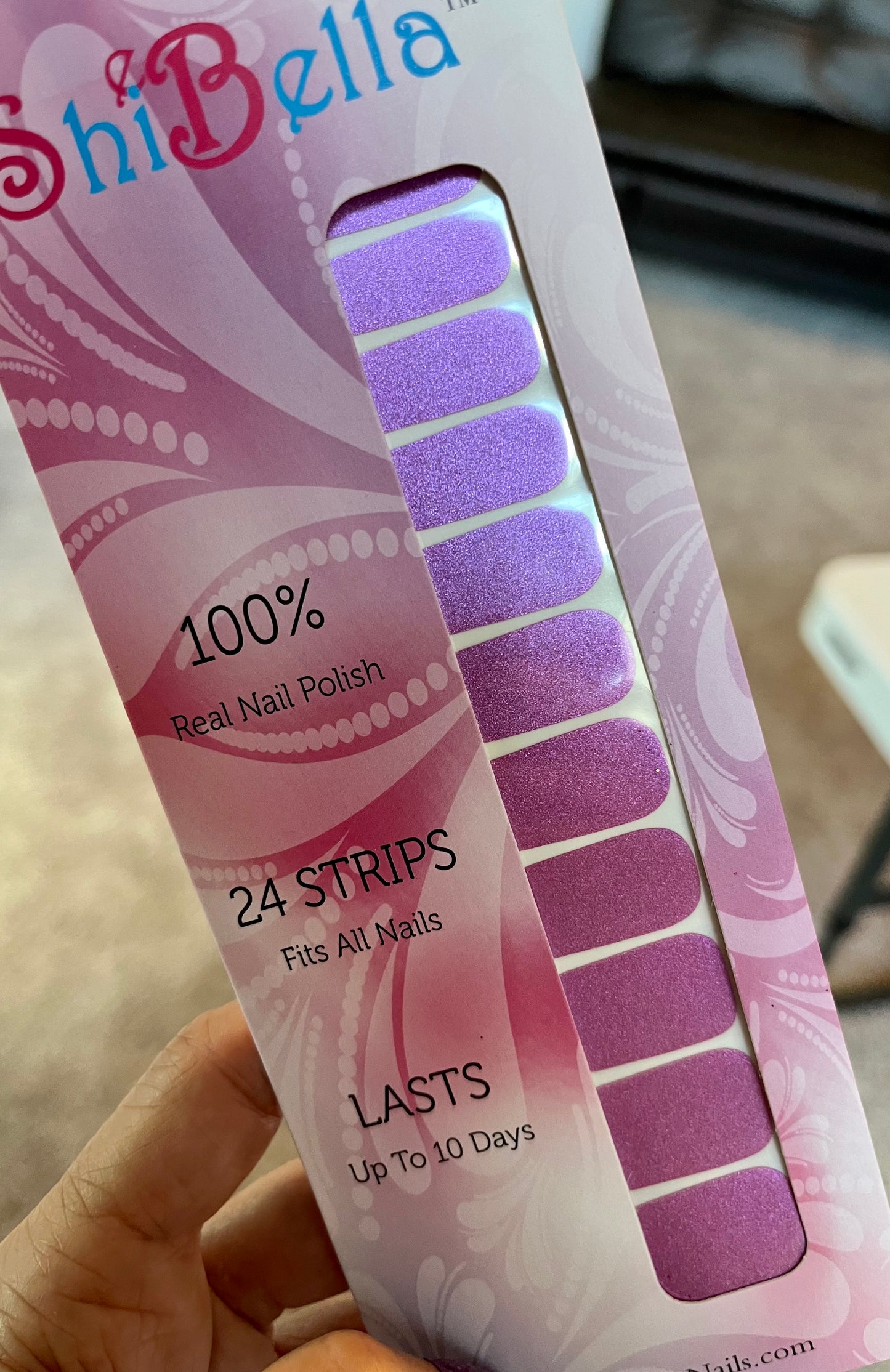 Stunning color shifting pink to purple - Premium (24 strip line)