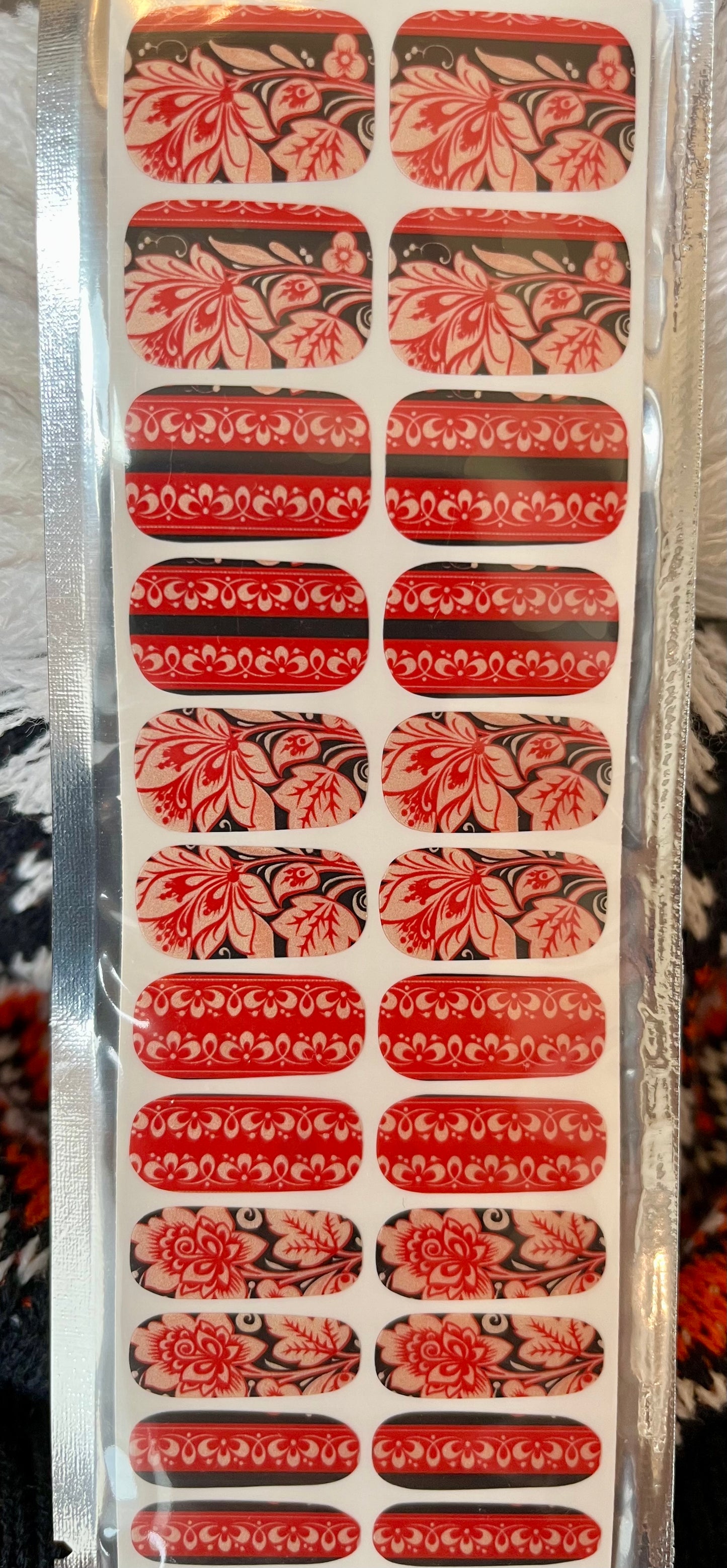 Poinsettias Premium (24 strips 2024 Holiday)