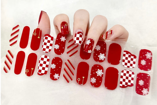 2120 red holiday no lamp gel 2.0 w/22 strips