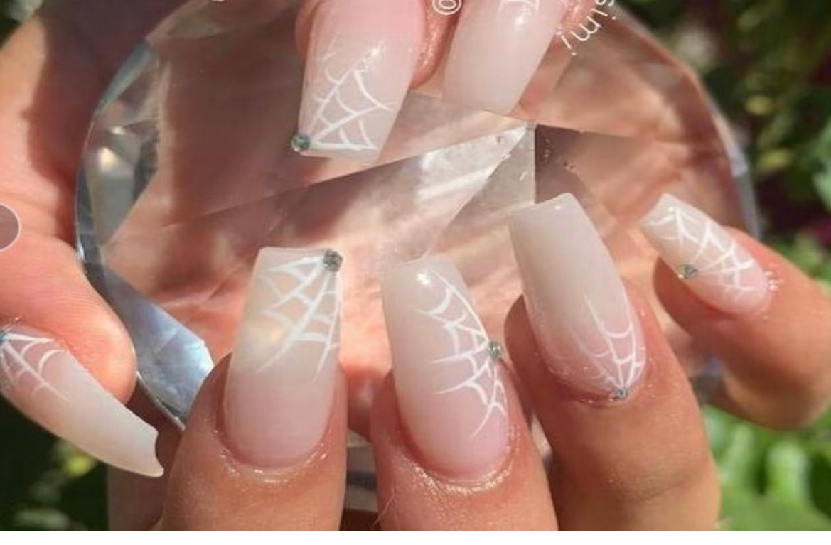 N303 overlay pink webs!! Gels  - LED Lamp Gel Wraps Halloween