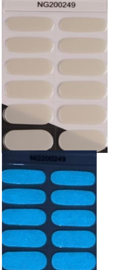 N249 glow!! Gels - LED Lamp Gel Wraps Halloween