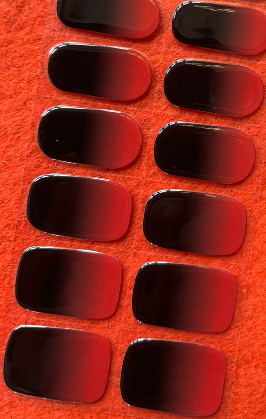 N109 red darkness mix Gels - LED Lamp Gel Wraps Halloween