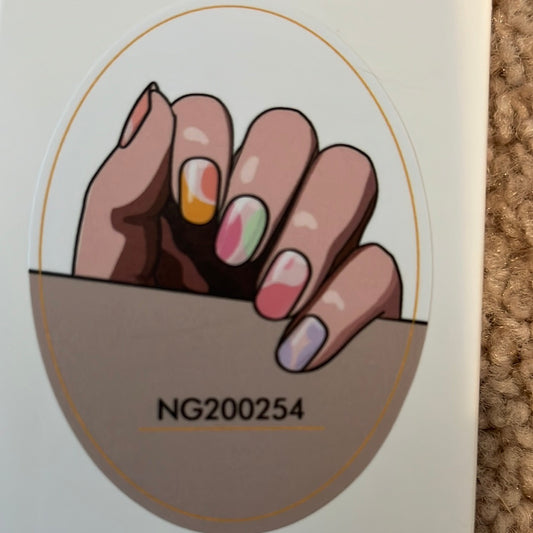 N254 Splash Me Gels - LED Lamp Gel Wraps