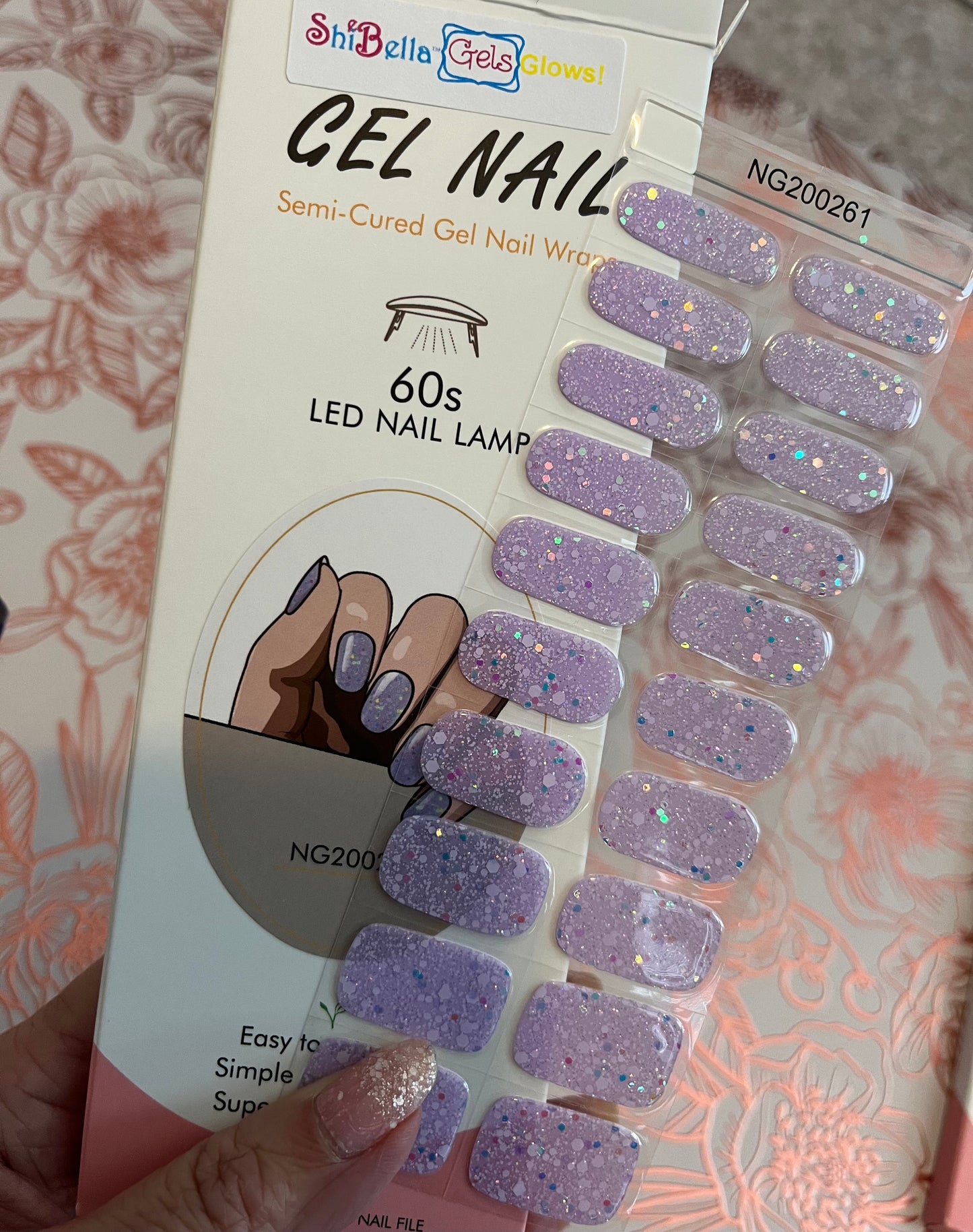 Glow Gels N261 - LED Lamp Gel Wraps