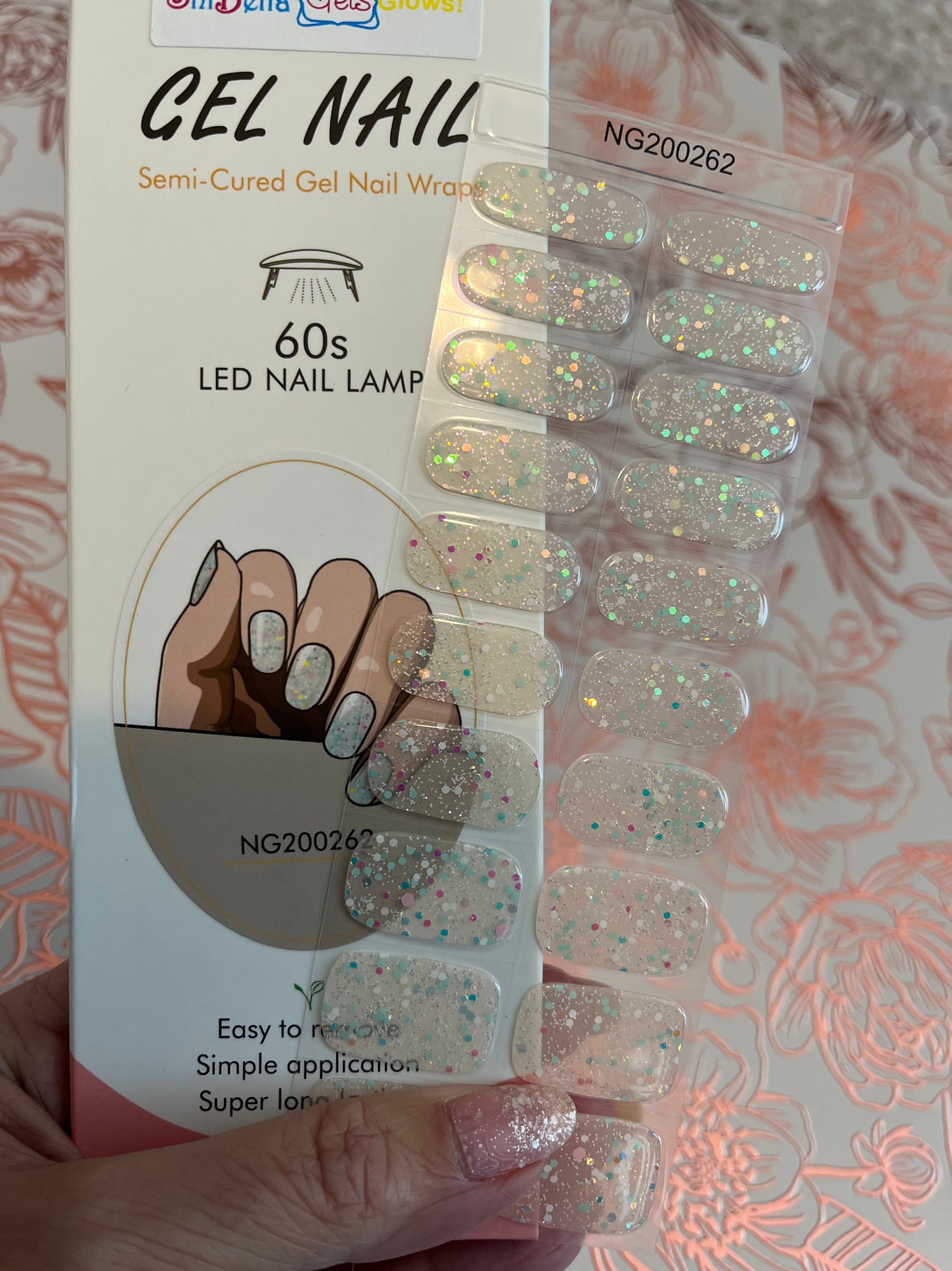 Bundle 6 Glow Gels N259 through N264- LED Lamp Gel Wraps