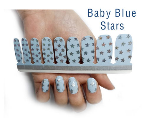 Baby Blue Stars