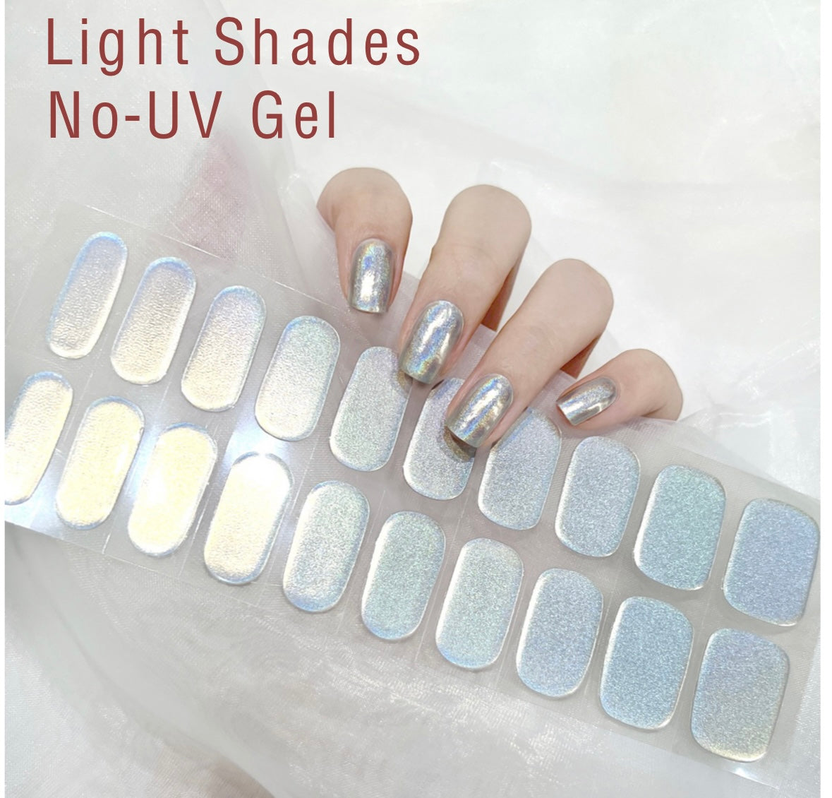 Light Shades - No-UV Gel Wraps