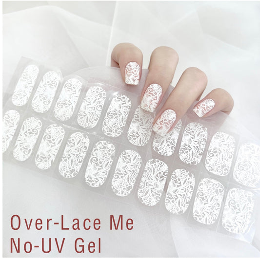 Over-Lace Me - No-UV Gel Wraps