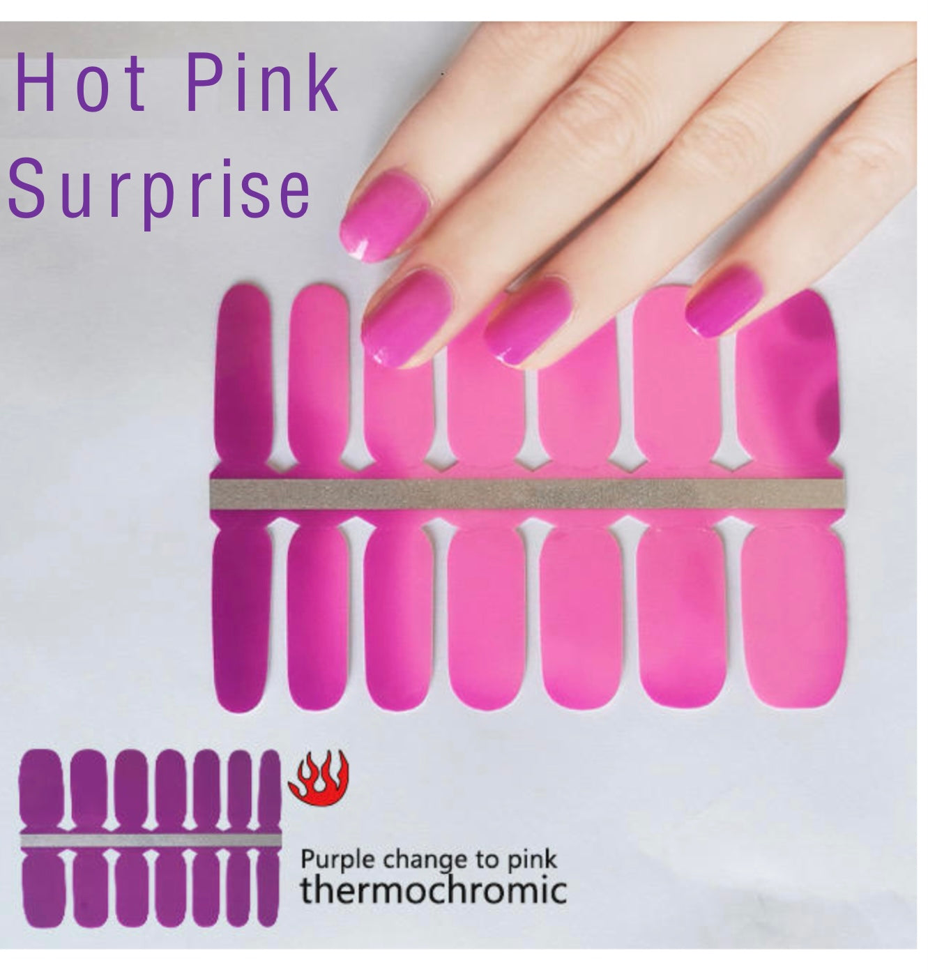 Hot Pink Surprise - color changing!