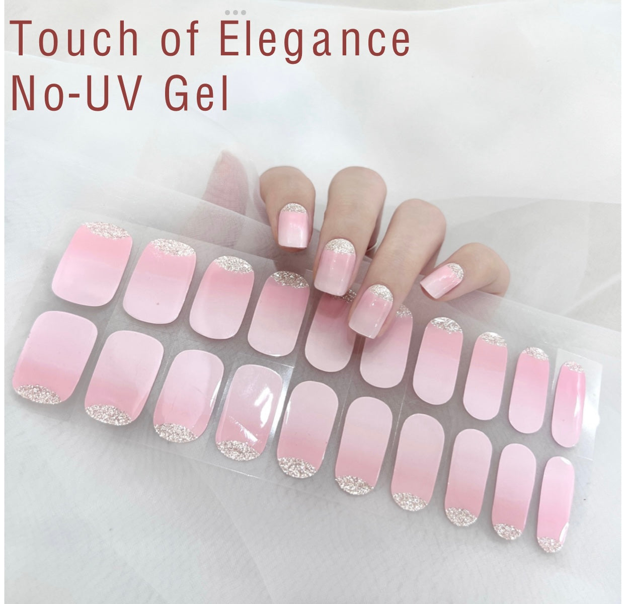 Touch of Elegance 1064- No-UV Gel Wraps