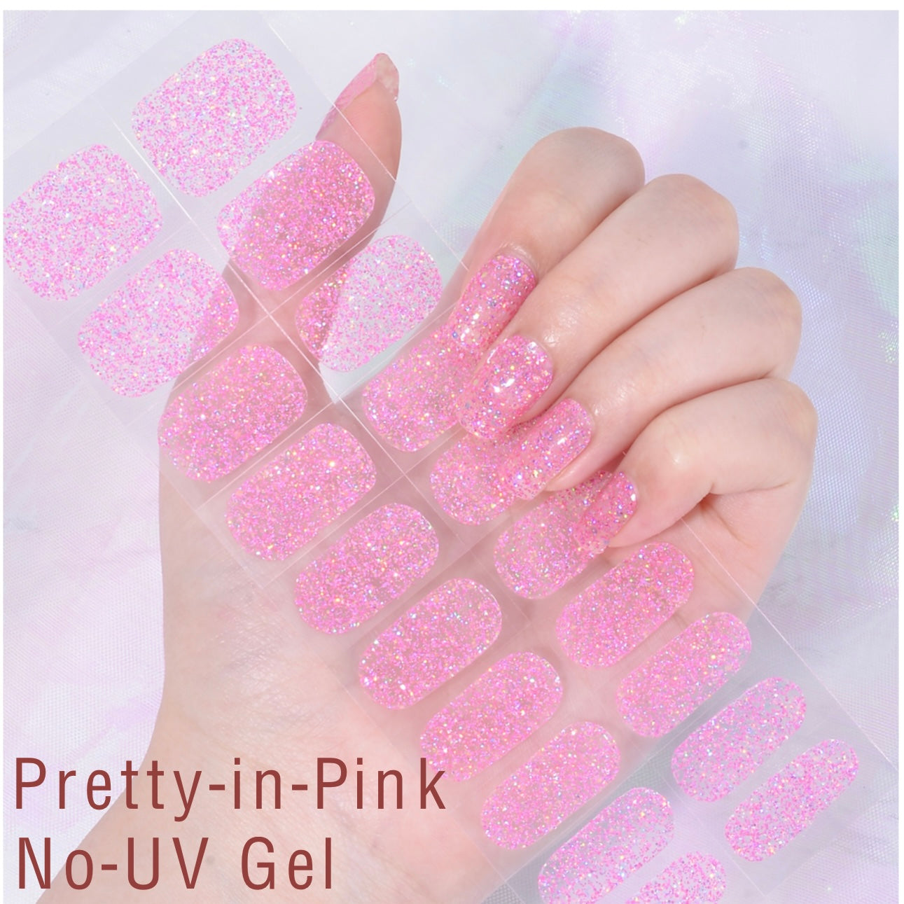 Pretty in Pink - No-UV Gel Wraps